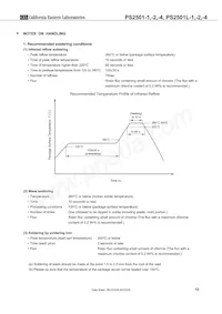 PS2501L-2-E4-A Datasheet Pagina 13