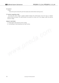 PS2501L-2-E4-A Datasheet Pagina 14