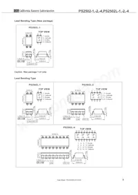 PS2502L-2-E3-A Datenblatt Seite 3