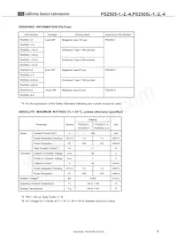 PS2505L-2-E3-A Datasheet Page 5