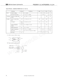 PS2505L-2-E3-A Datasheet Pagina 6