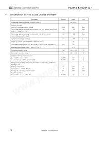 PS2513L-1-E3-A Datasheet Pagina 12