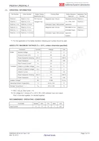 PS2514L-1Y-V-F3-A Datasheet Pagina 4