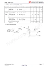 PS2514L-1Y-V-F3-A Datasheet Page 5