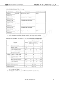 PS2521L-2-E3-A Datasheet Page 5