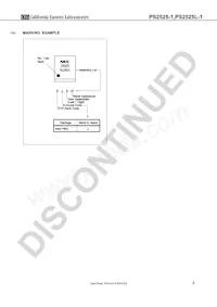 PS2525L-1-F3-A Datasheet Pagina 3