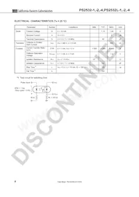 PS2532L-1-V-E3-A Datasheet Pagina 8