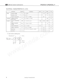 PS2533L-1-F3-A Datasheet Pagina 6