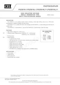 PS2561AL2-1-F3-A Datasheet Cover