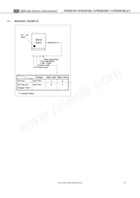 PS2561BL-1-F3-Q-A數據表 頁面 3