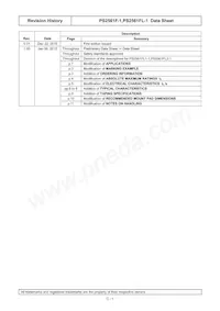 PS2561F-1Y-K-A Datasheet Pagina 14