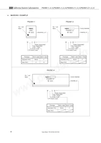 PS2561L-1-V-E3-H-A Datasheet Pagina 6
