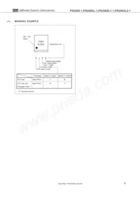 PS2565L2-1-F3-A Datasheet Pagina 3