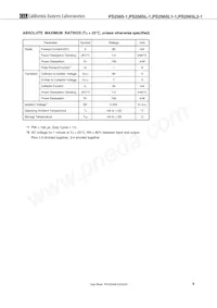 PS2565L2-1-F3-A Datasheet Pagina 5