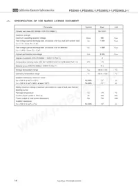 PS2565L2-1-F3-A Datasheet Pagina 14