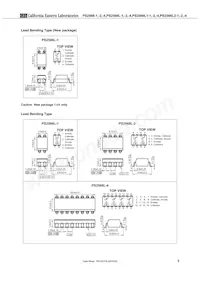 PS2566L2-1-A Datasheet Pagina 3