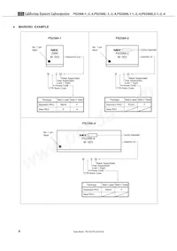PS2566L2-1-A Datasheet Pagina 6