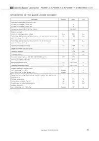 PS2566L2-1-A Datasheet Pagina 21