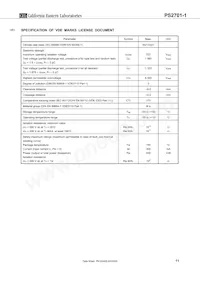 PS2701-1-F3-M-A Datasheet Pagina 11