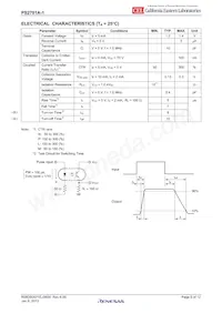 PS2701A-1-V-F3-P-A Datasheet Page 5