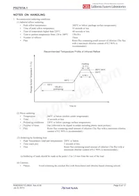 PS2701A-1-V-F3-P-A Datasheet Page 9