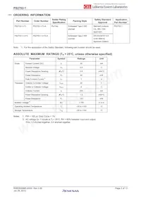 PS2702-1-V-F3-K-A Datasheet Page 4
