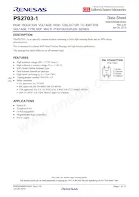 PS2703-1-V-F3-K-A Datasheet Copertura
