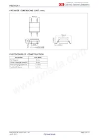 PS2705A-1-V-A Datasheet Pagina 2