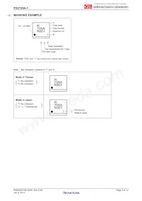 PS2705A-1-V-A Datasheet Pagina 3