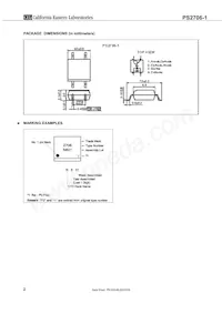 PS2706-1-F3-A Datasheet Pagina 2