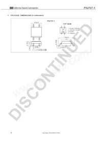 PS2707-1-A Datasheet Page 2