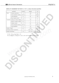 PS2707-1-A Datasheet Pagina 3