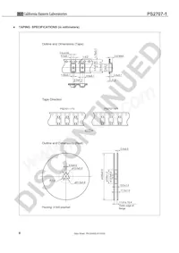 PS2707-1-A Datasheet Pagina 8