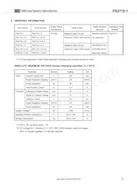 PS2715-1-F3-A Datasheet Pagina 3