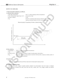 PS2761-1-V-K-A Datasheet Page 8