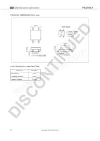 PS2765-1-F3-A Datasheet Pagina 2
