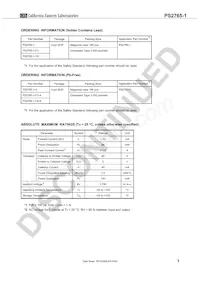 PS2765-1-F3-A Datasheet Pagina 3