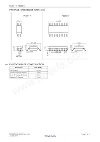 PS2801-1-F3-P-A Datasheet Pagina 2