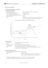 PS2801A-4-F3-A Datasheet Pagina 10