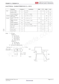 PS2801C-1Y-F3-A Таблица данных Страница 5