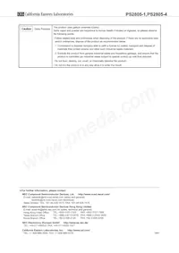 PS2805-4-F3-A數據表 頁面 15