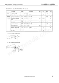 PS2806-1-A Datasheet Pagina 5