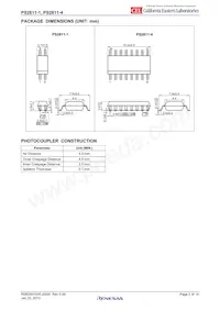 PS2811-4-F3-A Datasheet Page 2