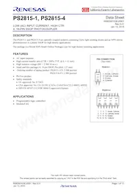 PS2815-1-V-F3-A Datasheet Copertura