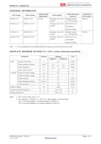 PS2815-1-V-F3-A Datasheet Pagina 4
