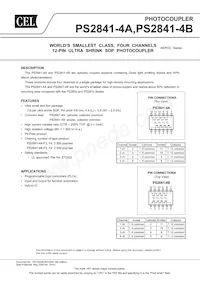 PS2841-4B-F3-AX Datasheet Copertura