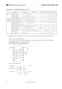 PS2841-4B-F3-AX Datasheet Pagina 4