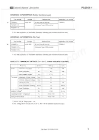 PS2865-1-F3-A數據表 頁面 3