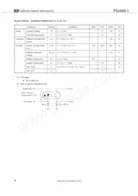 PS2865-1-F3-A Datasheet Page 4