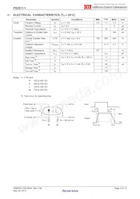 PS2911-1-F3-M-AX Datasheet Page 4